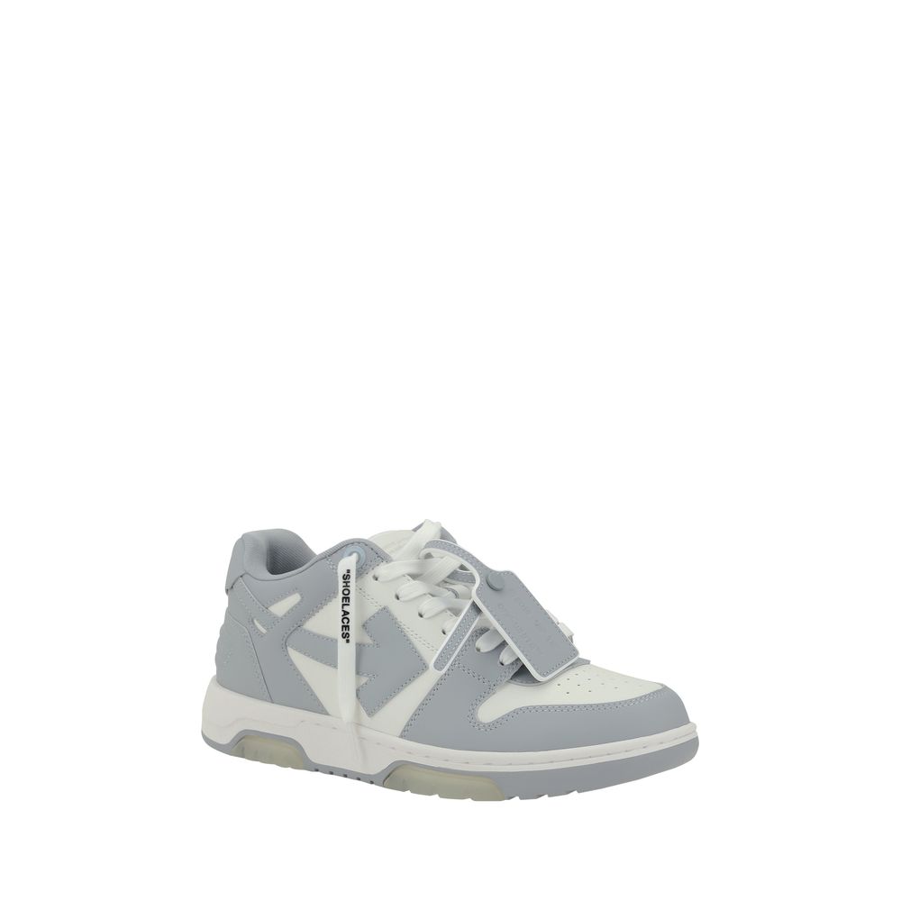 Gray Rubber Low Top Sneakers Off-White