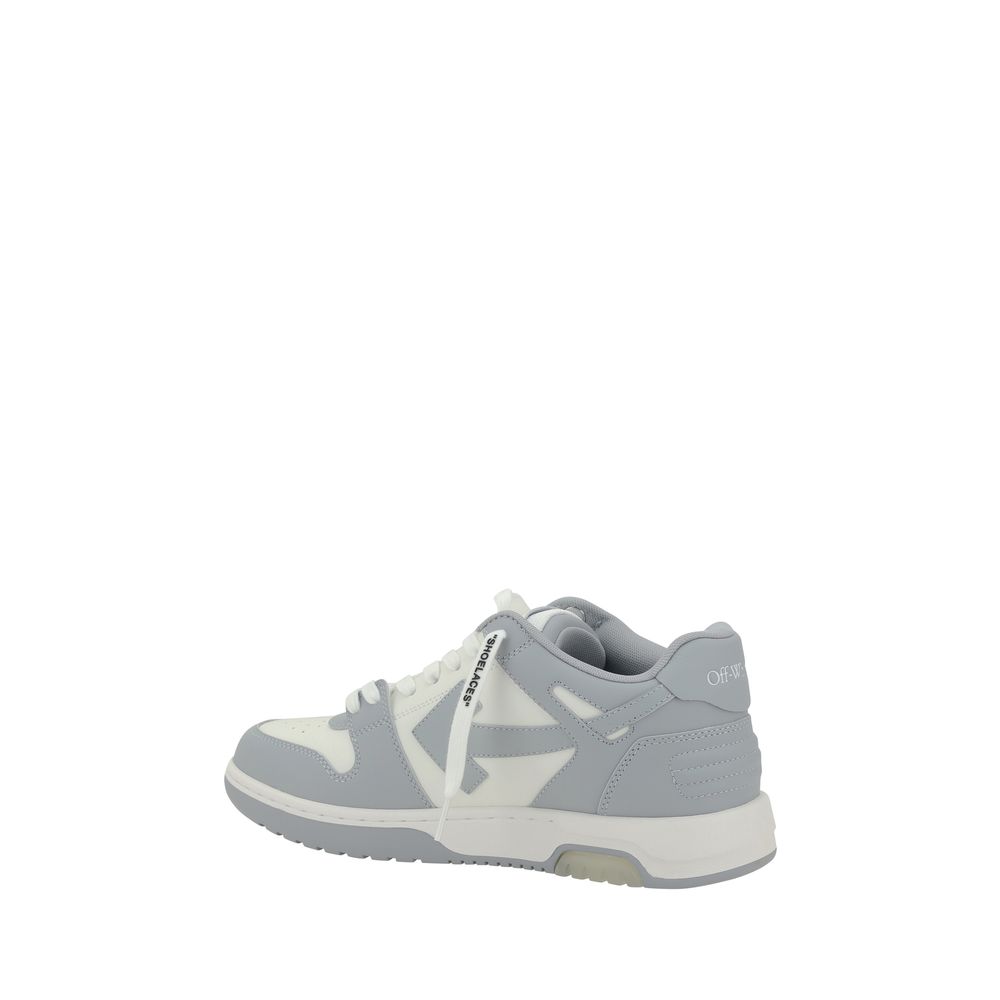 Gray Rubber Low Top Sneakers Off-White