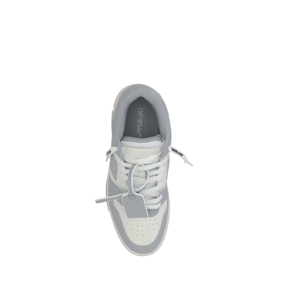 Gray Rubber Low Top Sneakers Off-White