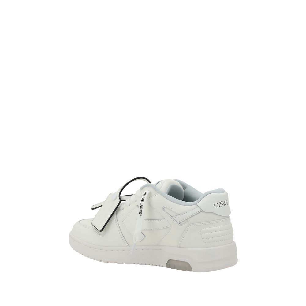 White Rubber Low Top Sneakers Off-White
