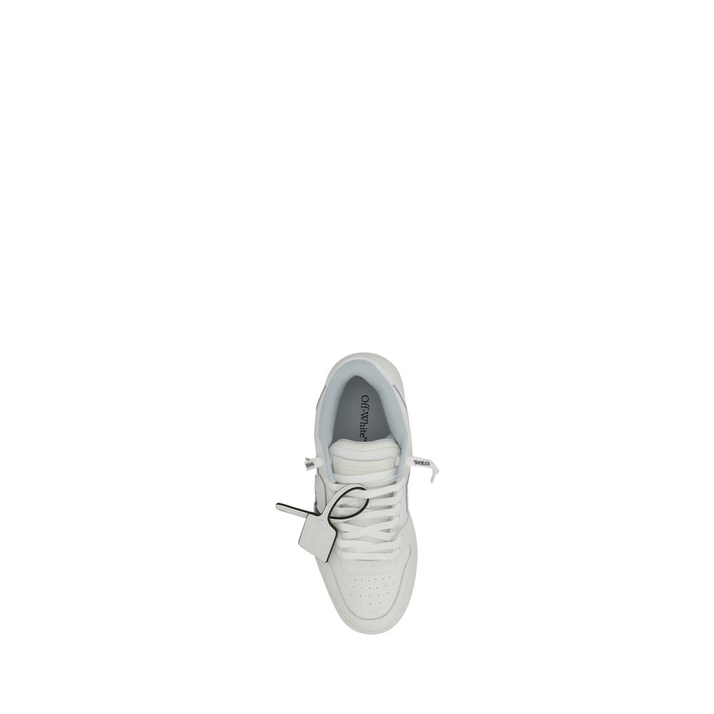 White Rubber Low Top Sneakers Off-White