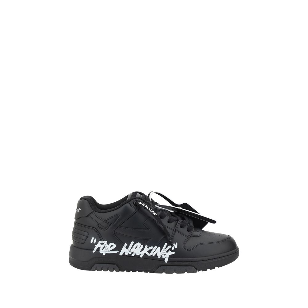 Black Rubber Chunky Sneakers Off-White