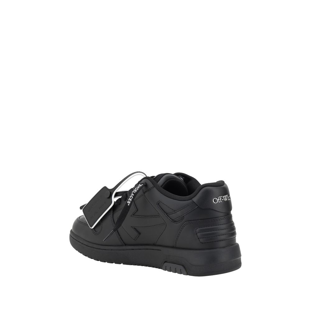 Black Rubber Chunky Sneakers Off-White