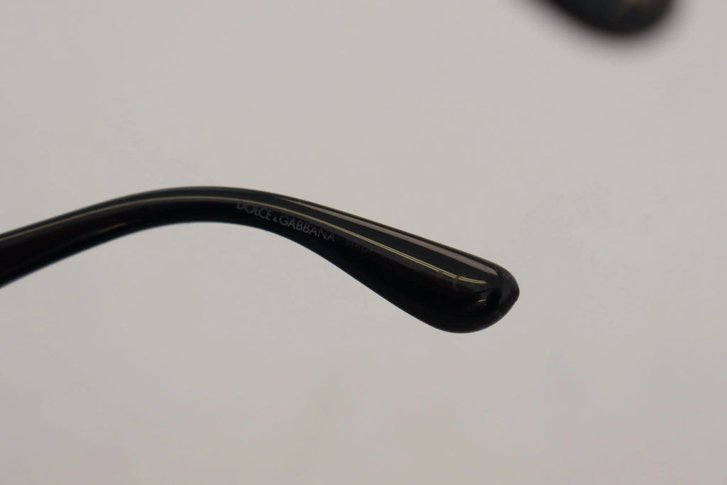 Black Gold Sequin Butterfly Polarized DG4326 Sunglasses Dolce & Gabbana