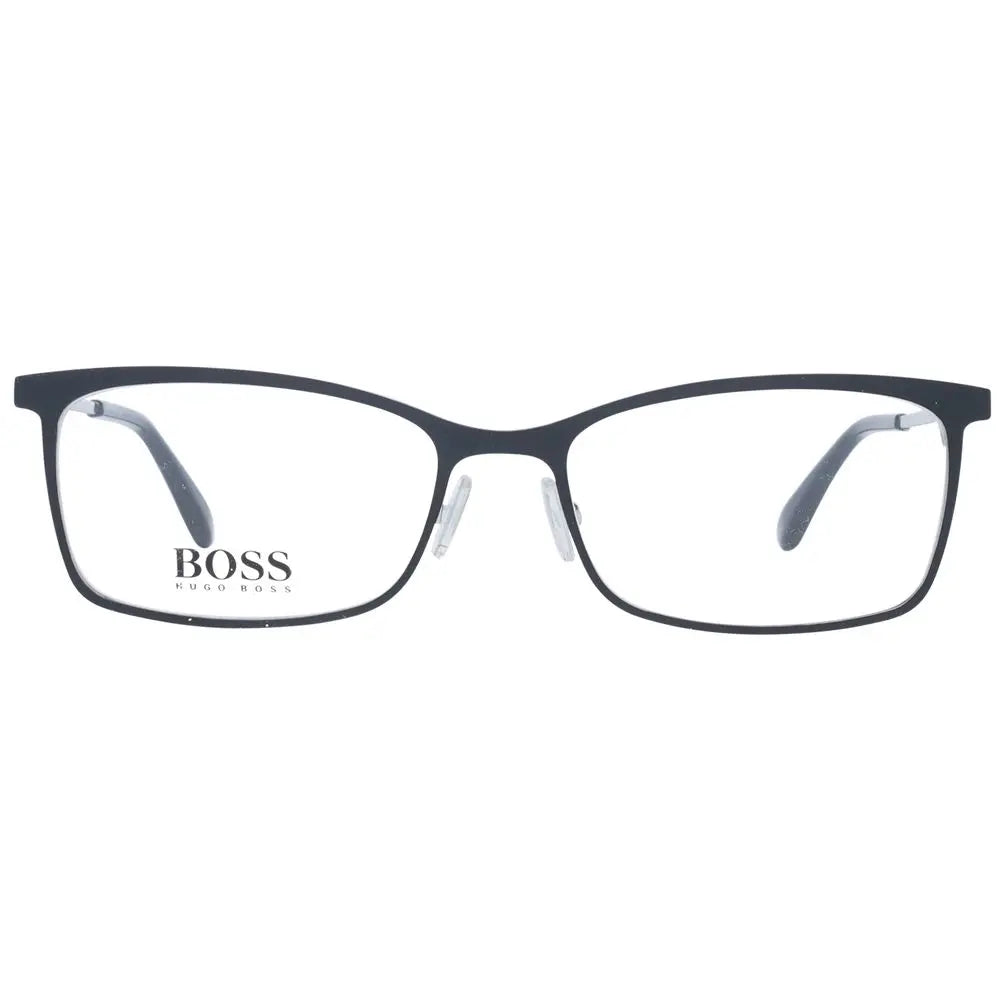 Black Metal Glasses (Frames) Hugo Boss