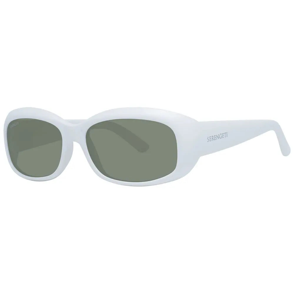 White Nylon Sunglasses Serengeti