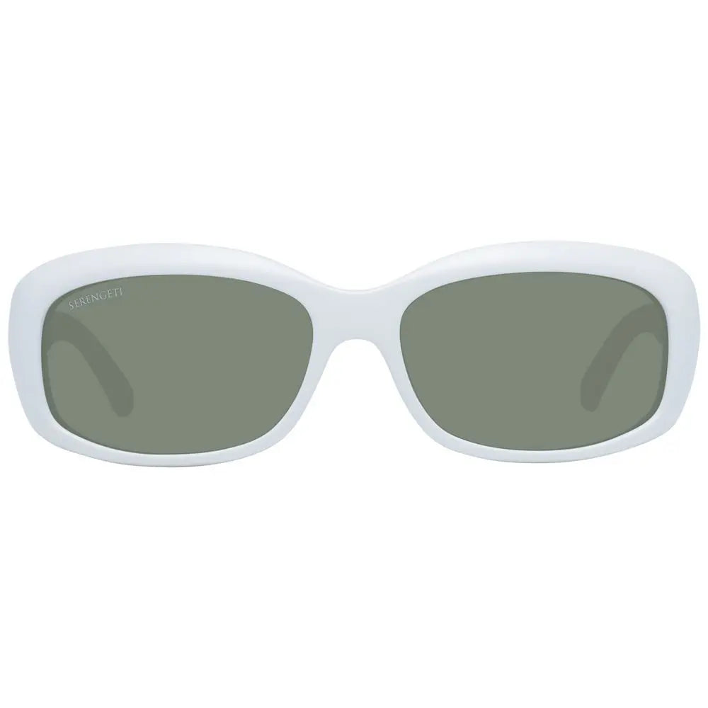 White Nylon Sunglasses Serengeti