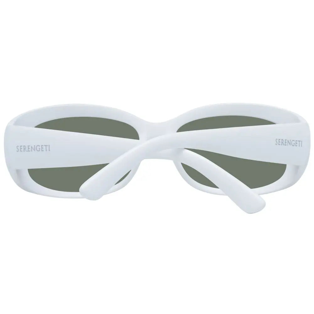 White Nylon Sunglasses Serengeti