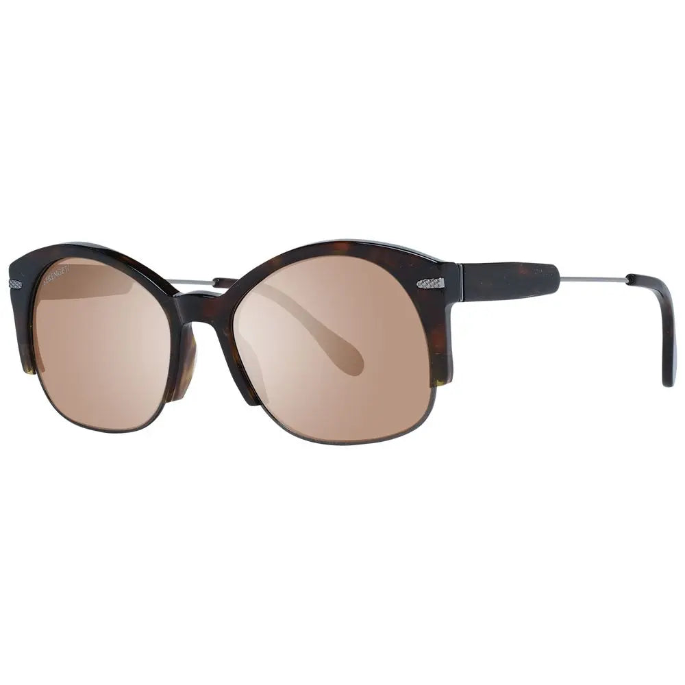Brown Acetate & Metal Sunglasses Serengeti