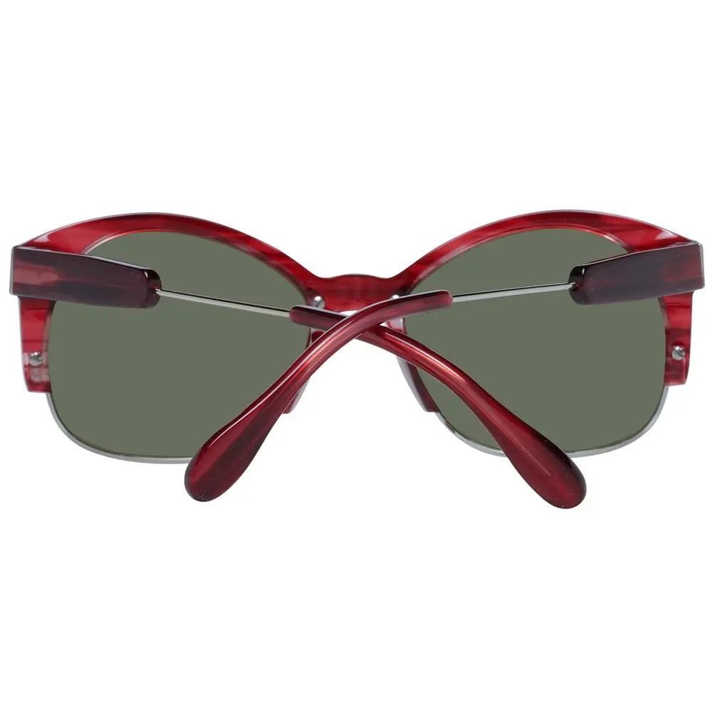 Red Acetate & Metal Sunglasses Serengeti