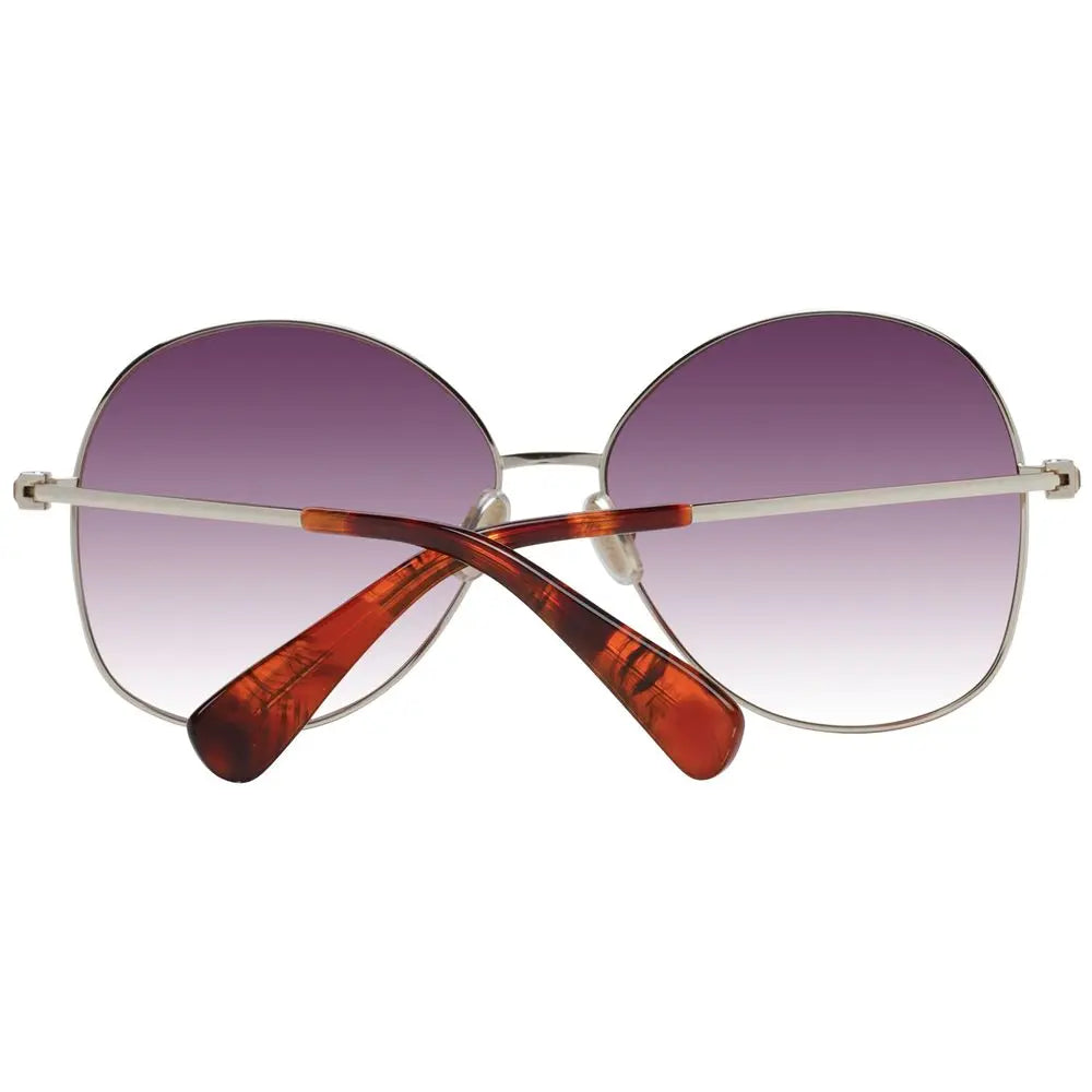 Gold Metal Sunglasses Max Mara
