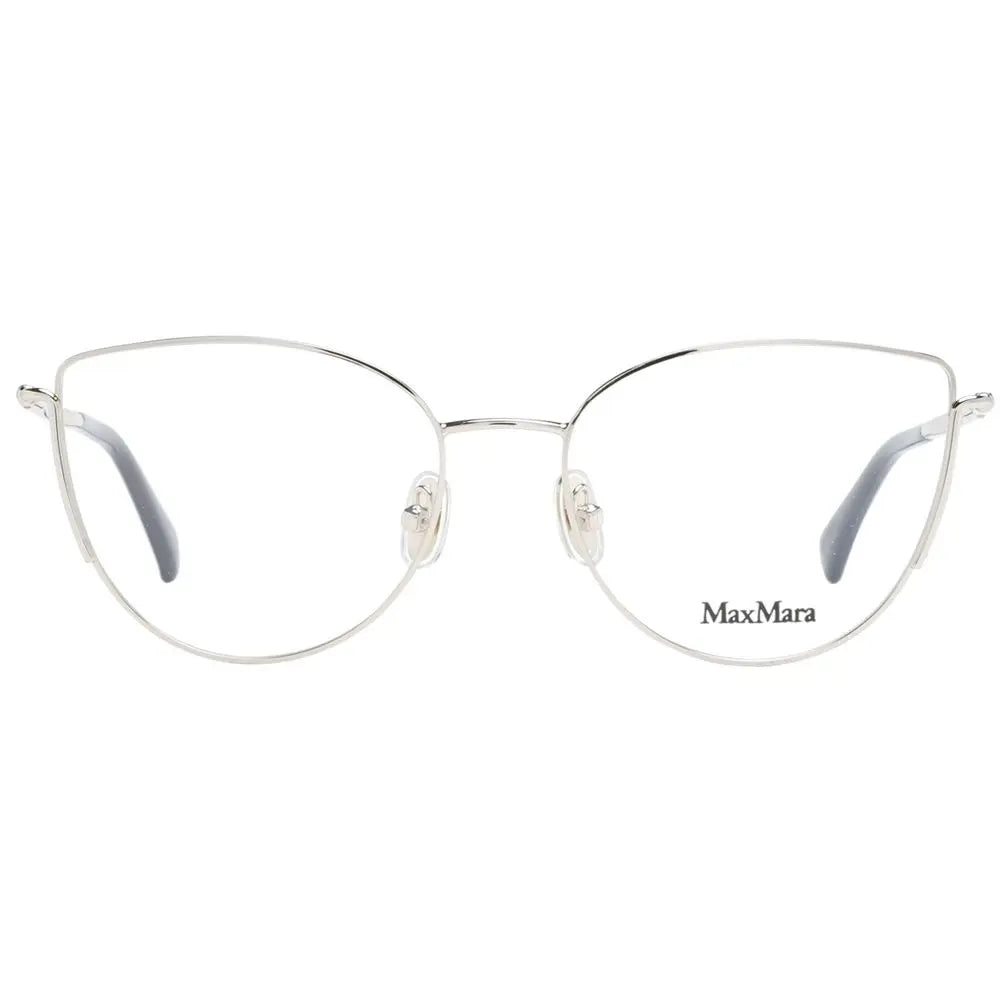 Gold Metal Glasses (Frames) Max Mara