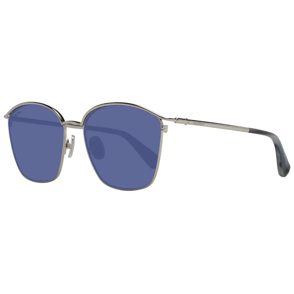 Silver Metal Sunglasses Max Mara