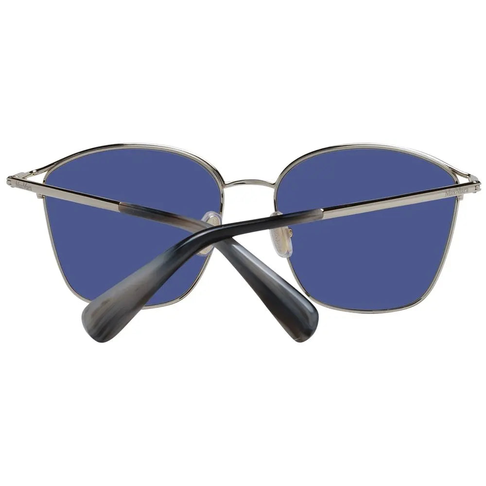 Silver Metal Sunglasses Max Mara