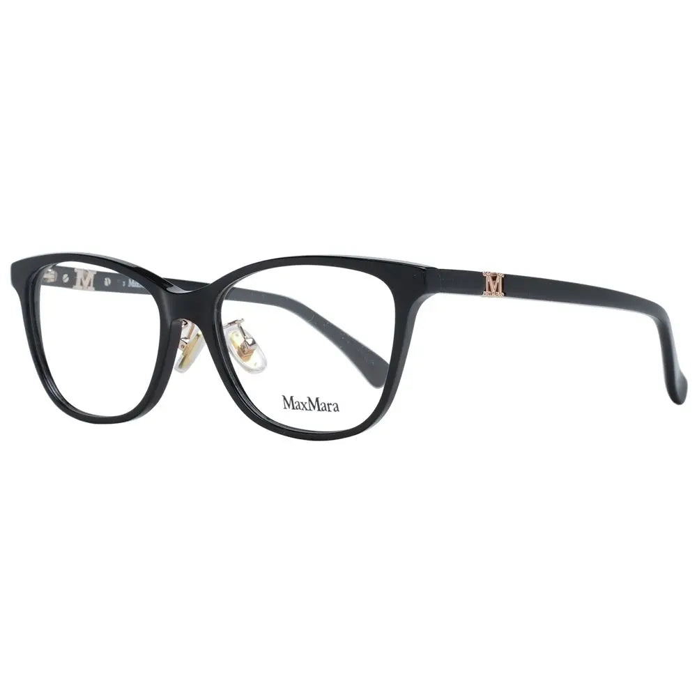 Black Plastic Glasses (Frames) Max Mara