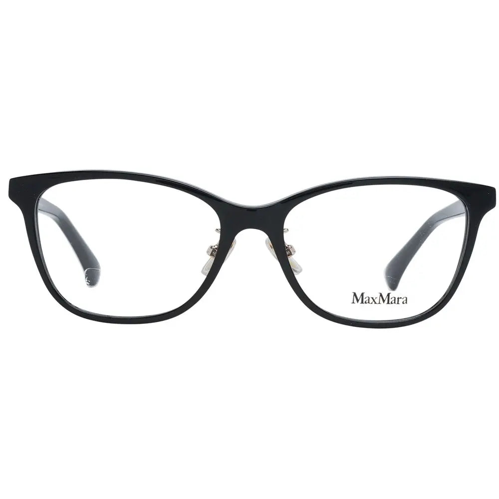 Black Plastic Glasses (Frames) Max Mara