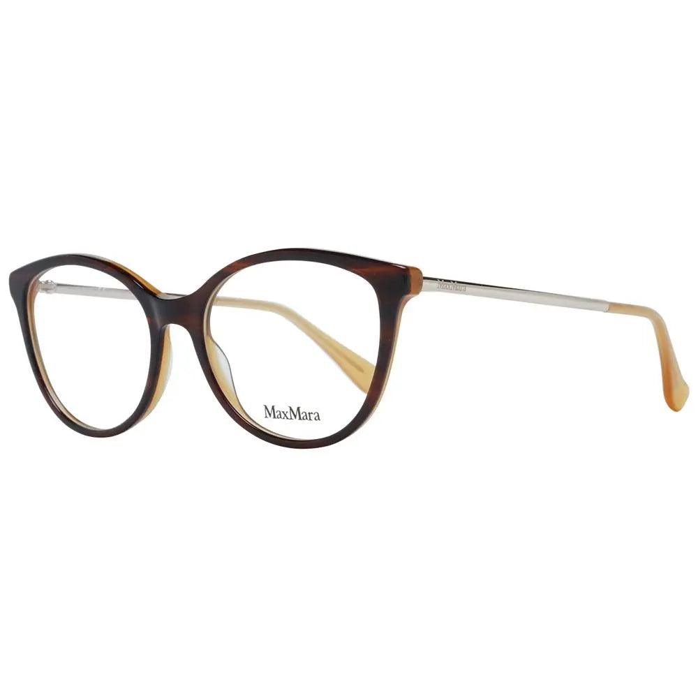 Brown Metal & Plastic Glasses (Frames) Max Mara