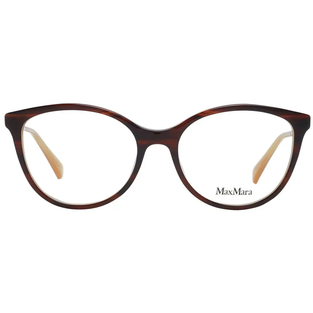 Brown Metal & Plastic Glasses (Frames) Max Mara