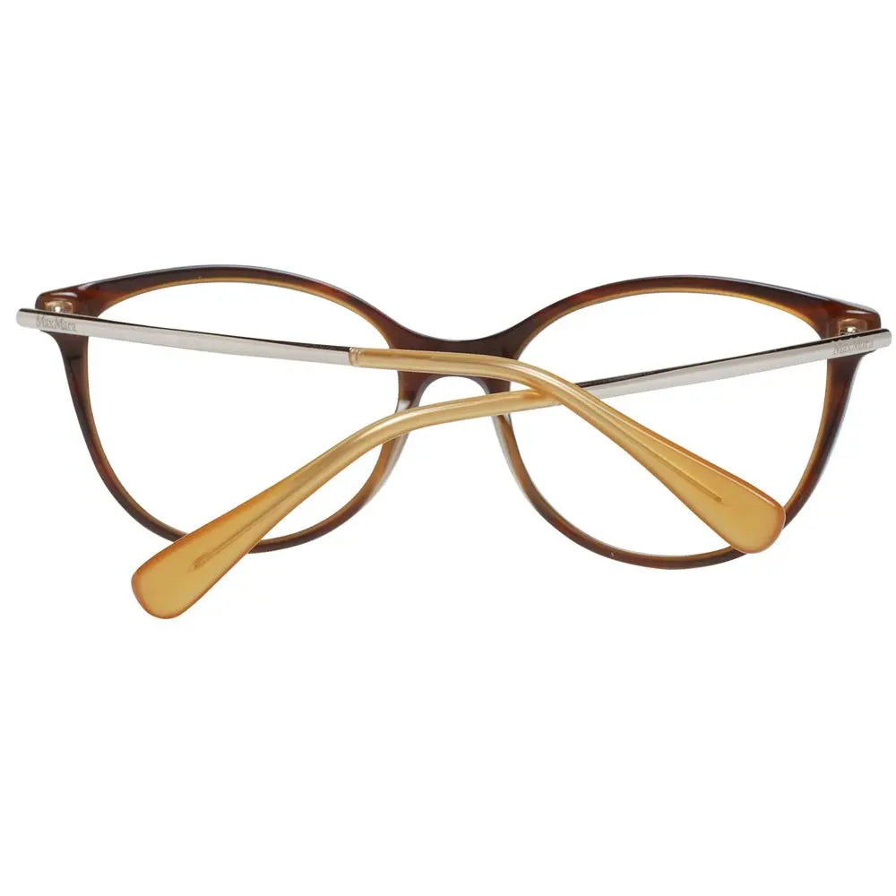 Brown Metal & Plastic Glasses (Frames) Max Mara