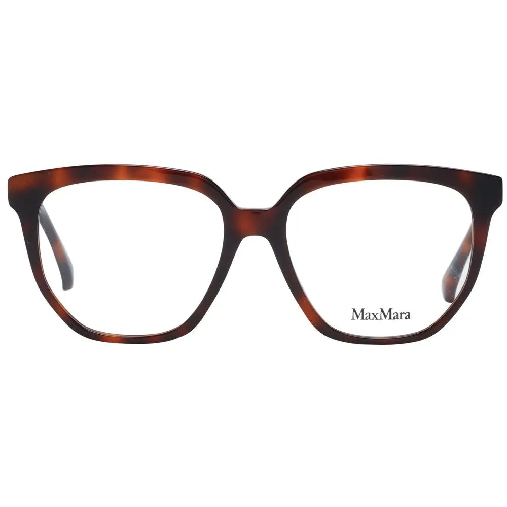 Brown Plastic Glasses (Frames) Max Mara