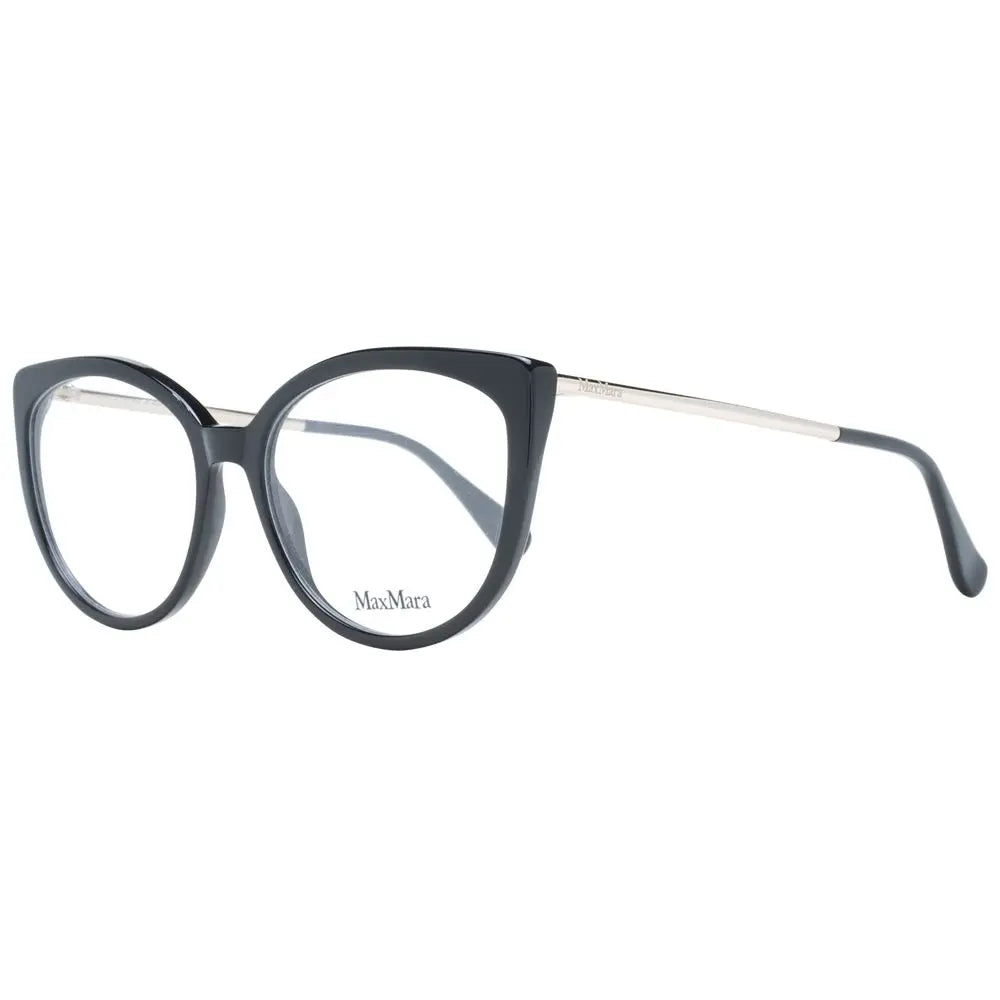 Black Plastic Glasses (Frames) Max Mara