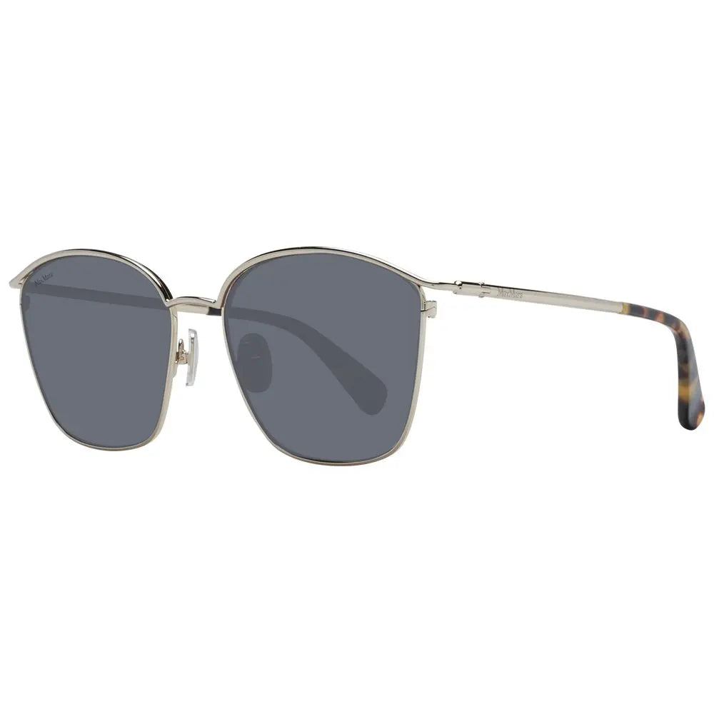 Gold Metal Sunglasses Max Mara