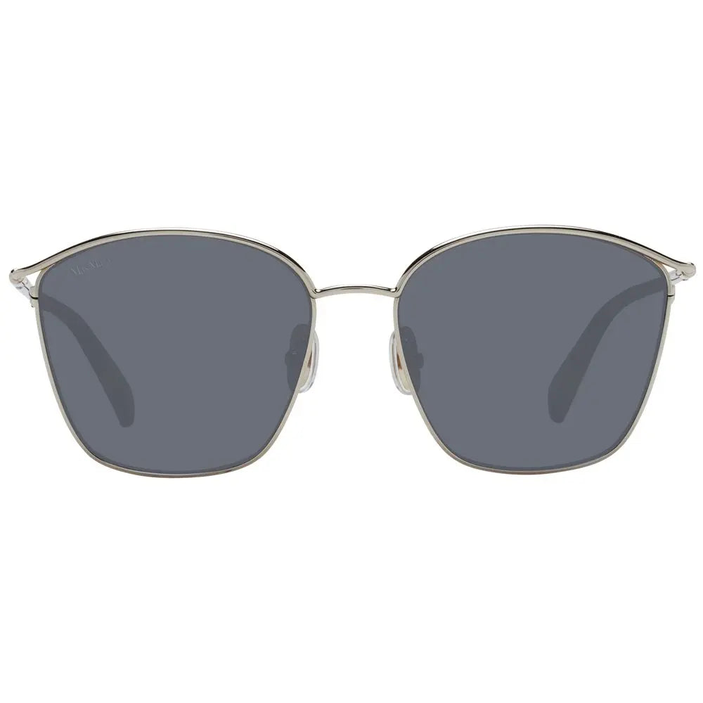 Gold Metal Sunglasses Max Mara