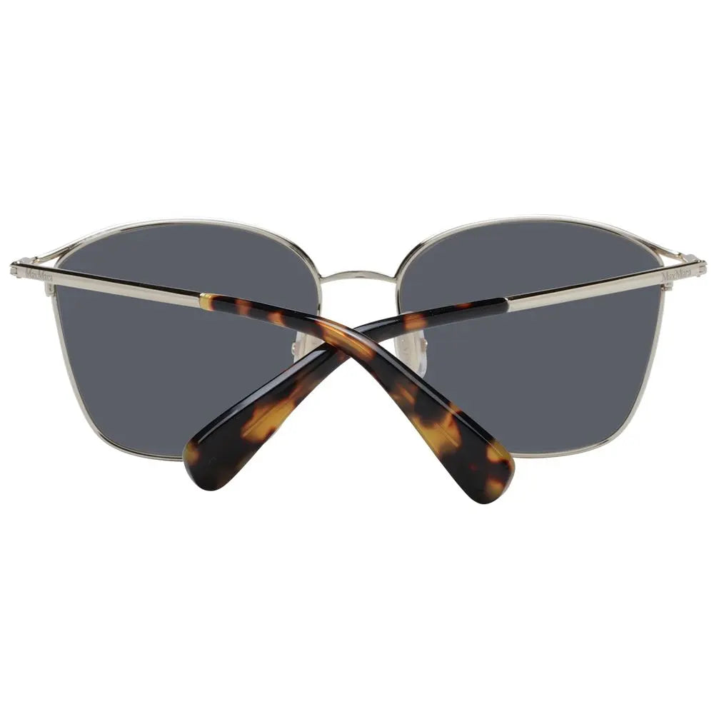 Gold Metal Sunglasses Max Mara