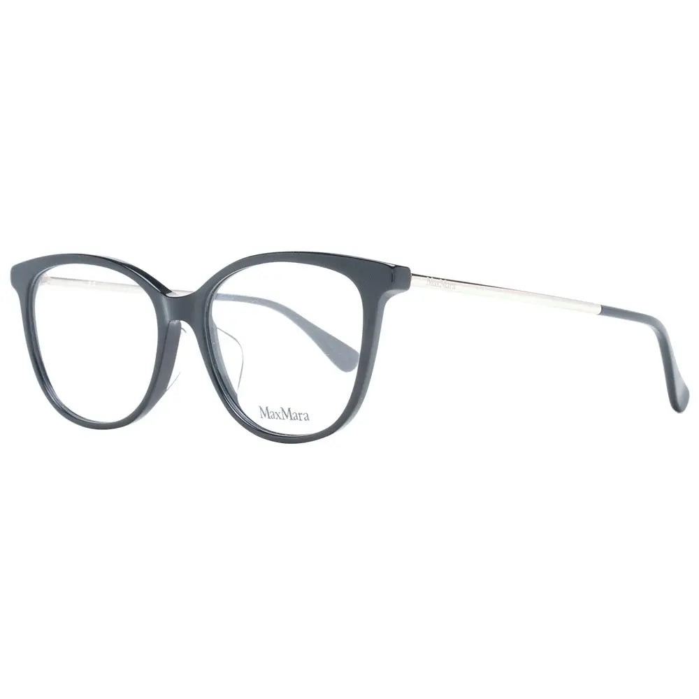 Black Plastic Glasses (Frames) Max Mara