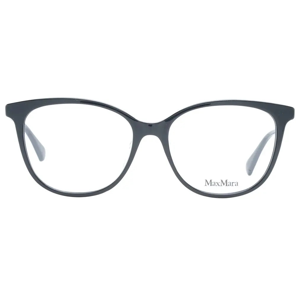 Black Plastic Glasses (Frames) Max Mara