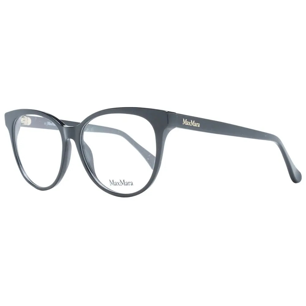 Black Plastic Glasses (Frames) Max Mara
