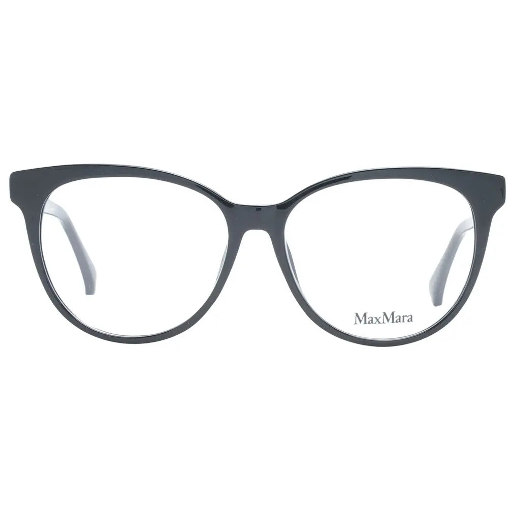 Black Plastic Glasses (Frames) Max Mara