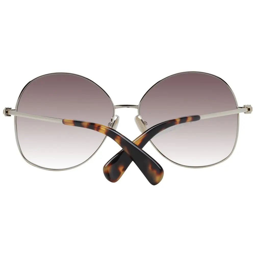 Gold Metal Sunglasses Max Mara