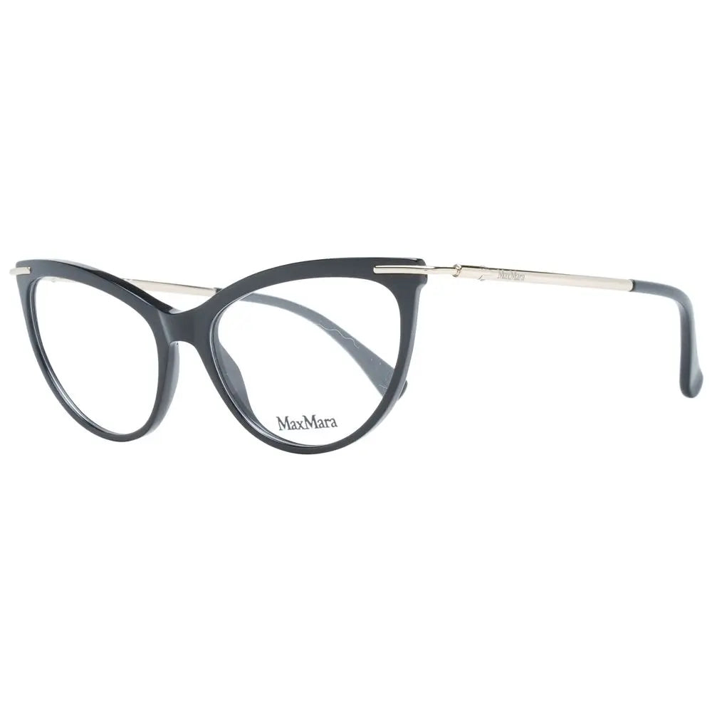 Black Plastic Glasses (Frames) Max Mara