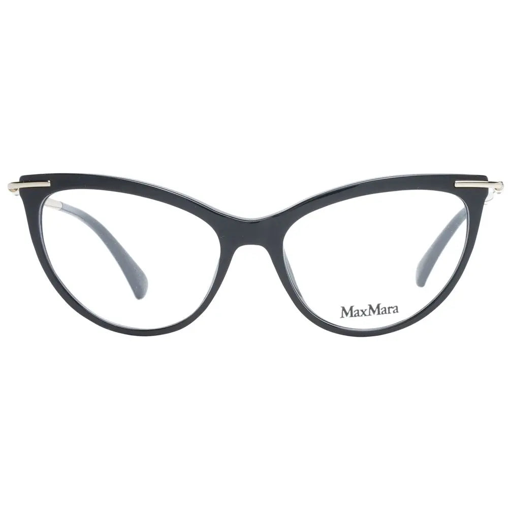 Black Plastic Glasses (Frames) Max Mara