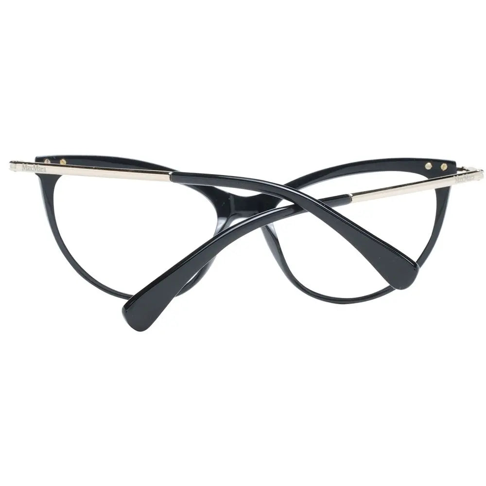 Black Plastic Glasses (Frames) Max Mara