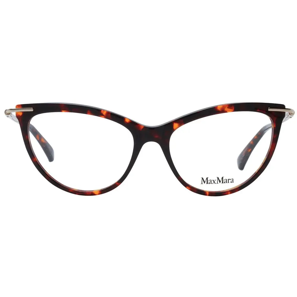 Brown Plastic Glasses (Frames) Max Mara
