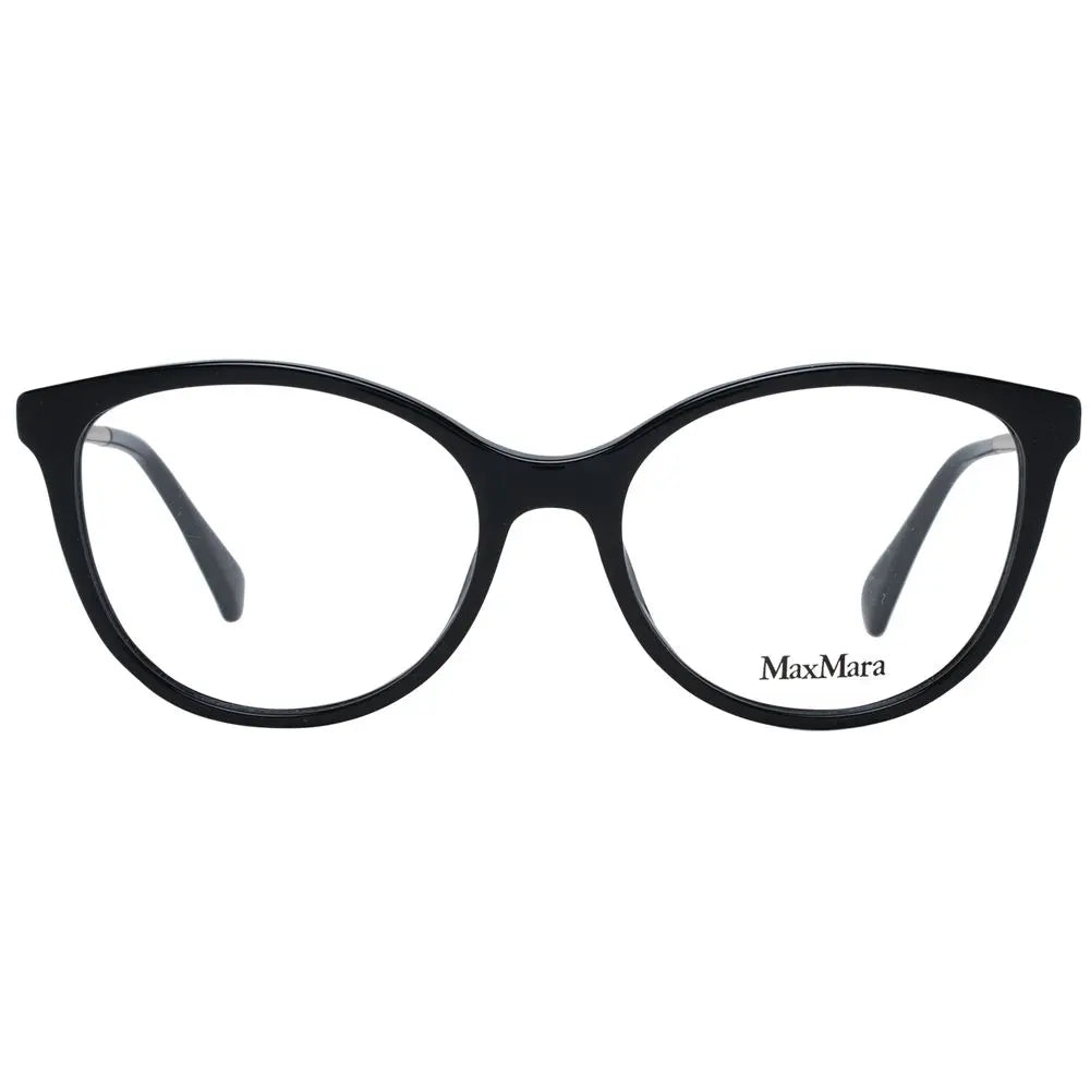 Black Plastic Glasses (Frames) Max Mara