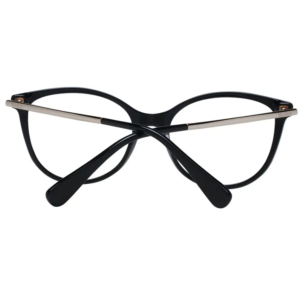 Black Plastic Glasses (Frames) Max Mara