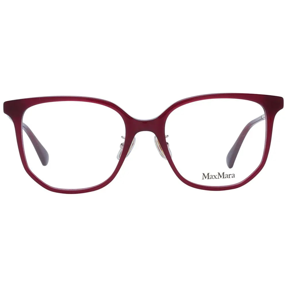 Red Plastic Glasses (Frames) Max Mara