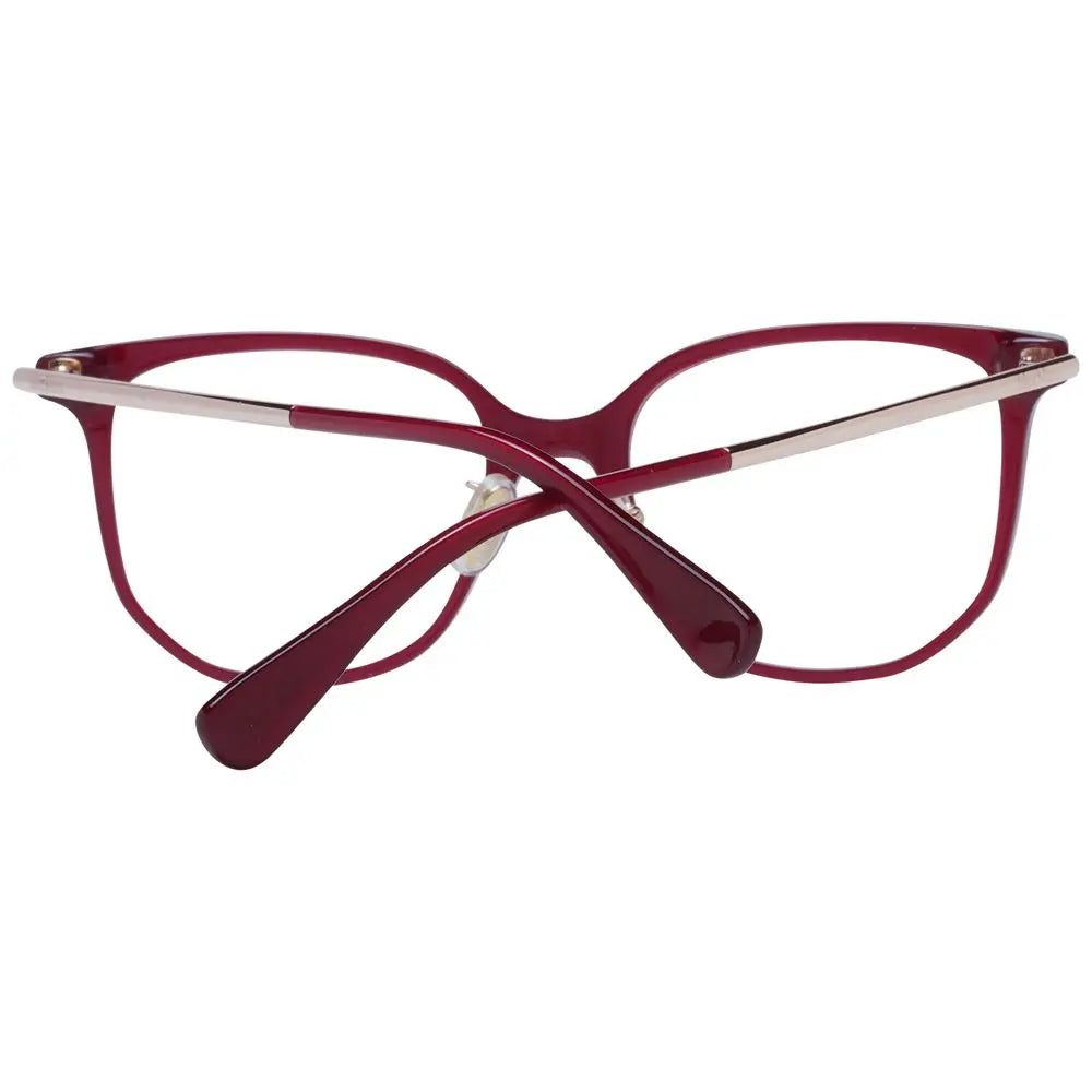 Red Plastic Glasses (Frames) Max Mara
