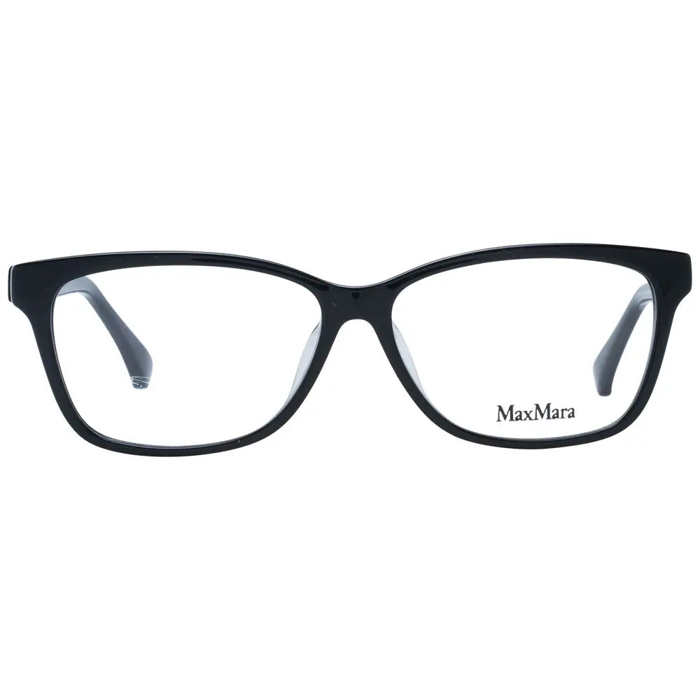 Black Plastic Glasses (Frames) Max Mara