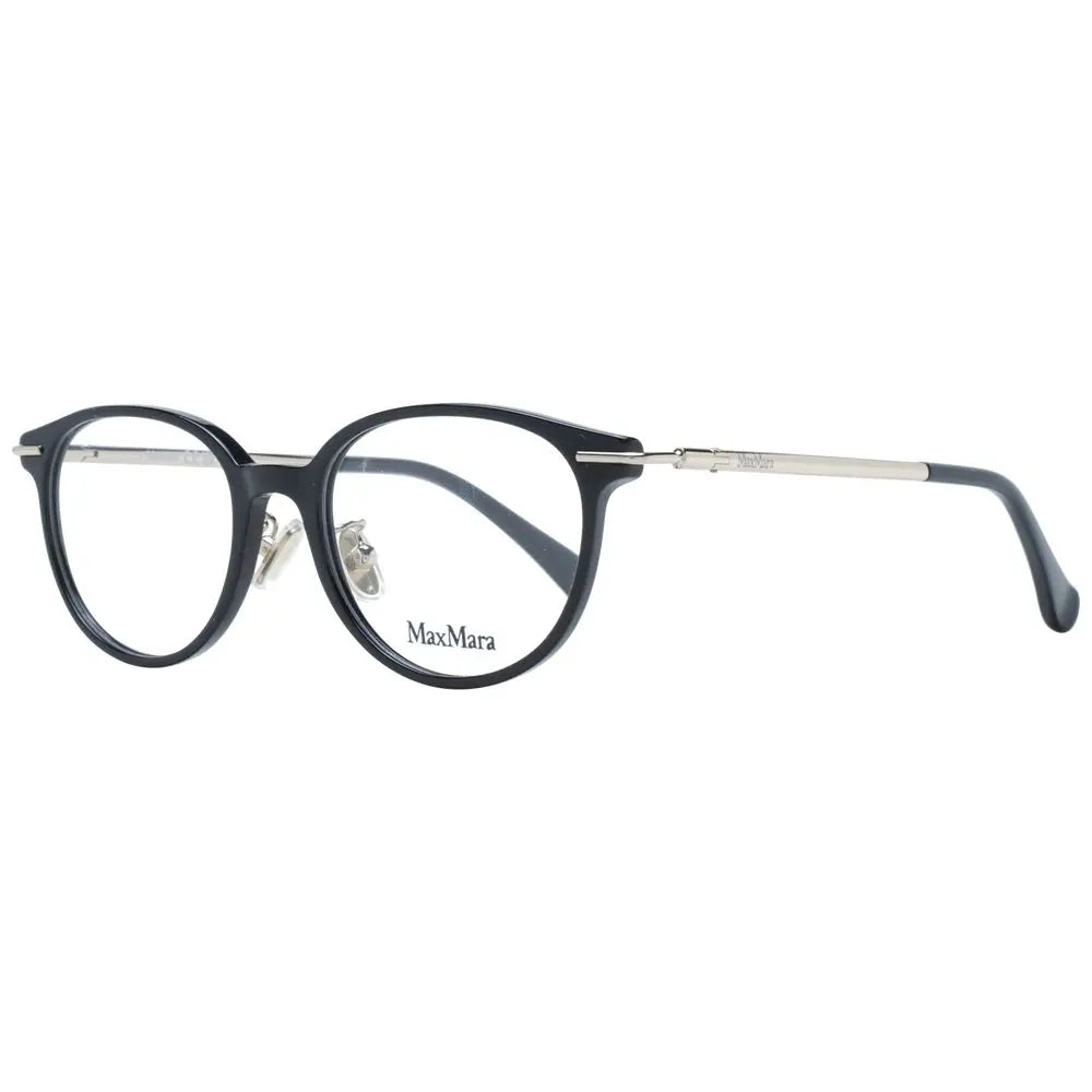 Black Plastic Glasses (Frames) Max Mara