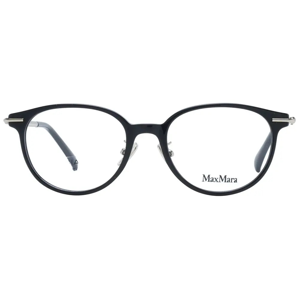 Black Plastic Glasses (Frames) Max Mara
