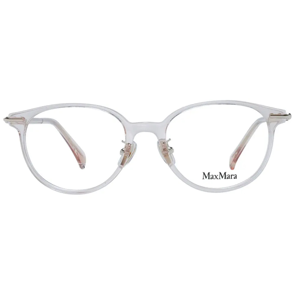 Pink Plastic Glasses (Frames) Max Mara