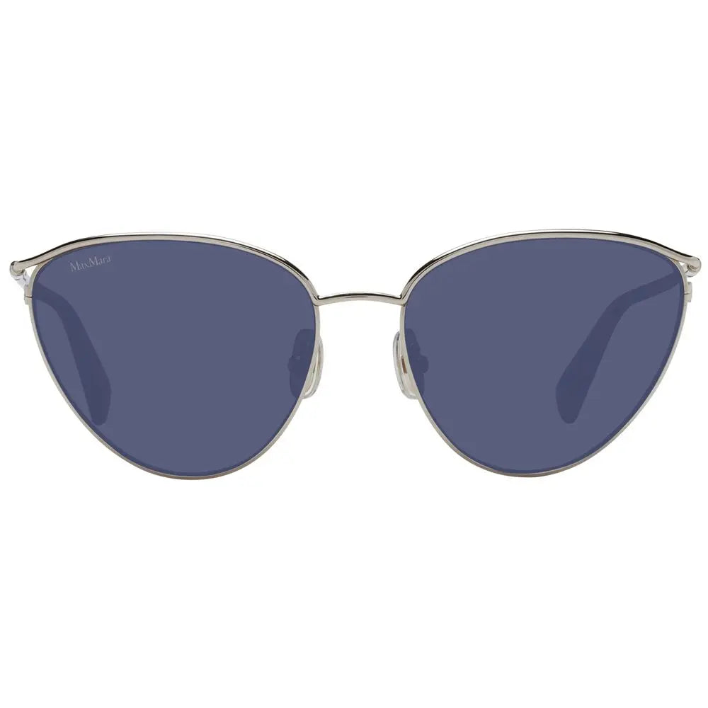 Silver Metal Sunglasses Max Mara