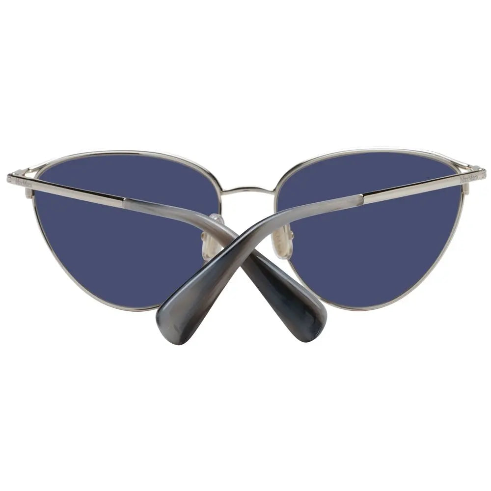 Silver Metal Sunglasses Max Mara
