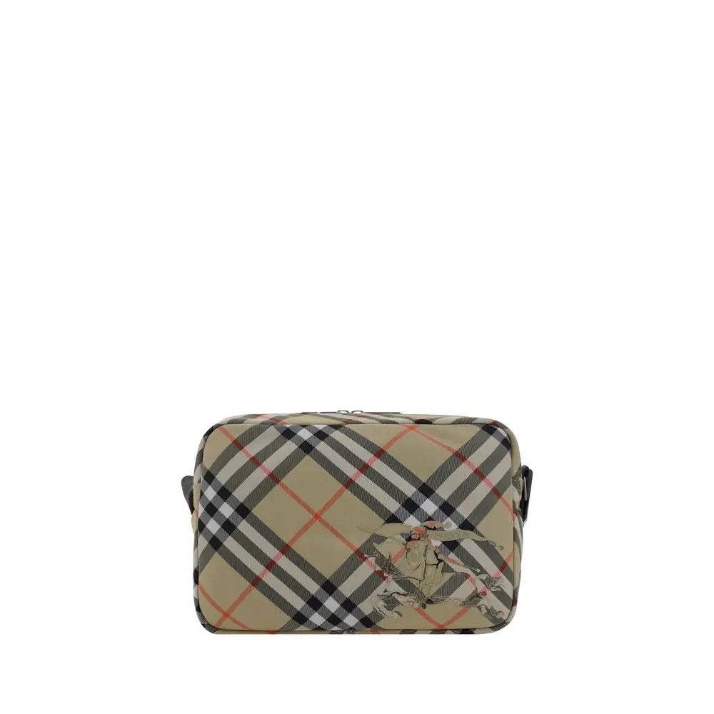 Beige Polyester Shoulder Bag Burberry