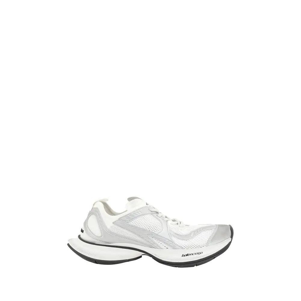 White Polyethylene Athletic Sneakers Balenciaga
