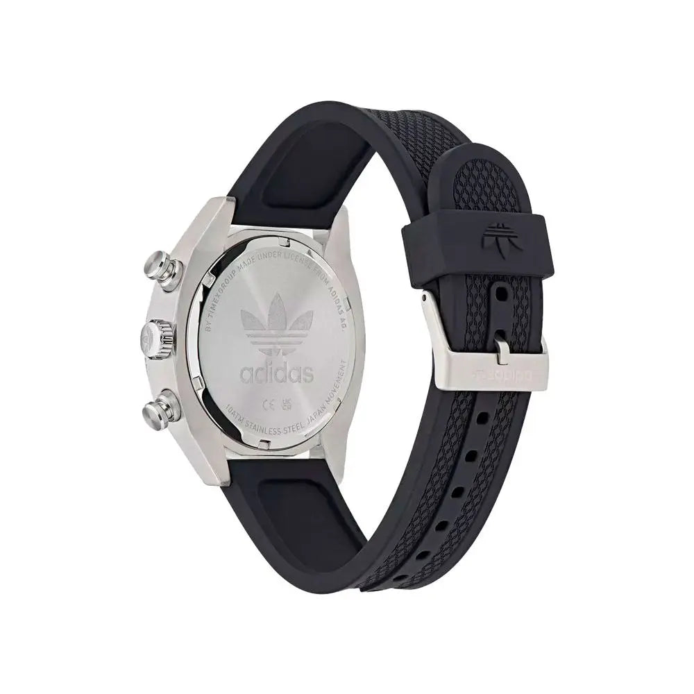 Black Synthetic Sport Watch Adidas
